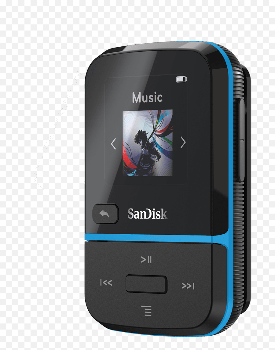 Sandisk Clip Sport Go - Sport Go Mp3 Player Sandisk Png,Windows Media Player Black Icon