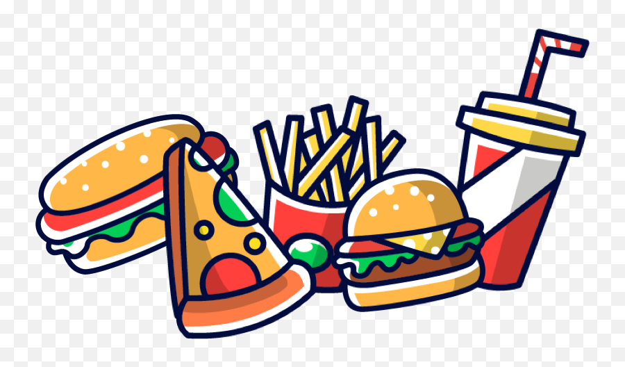 Fast Food History - Language Png,Junk Food Icon