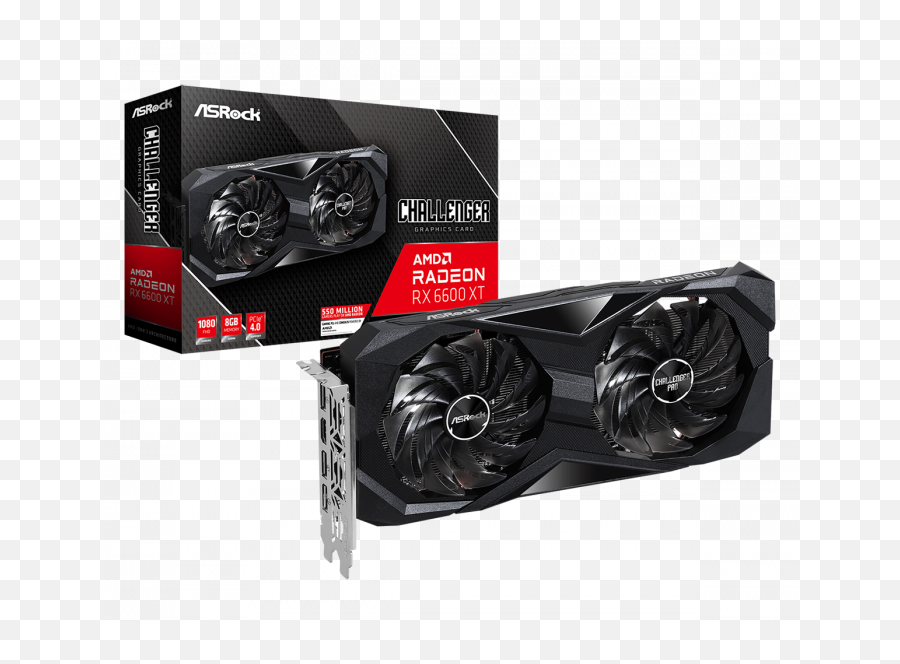 Asrock Radeon Rx 6600 Xt Challenger D 8gb Oc - Radeon Rx 6600 Xt Challenger D 8g Oc Png,Challenger Tier Icon