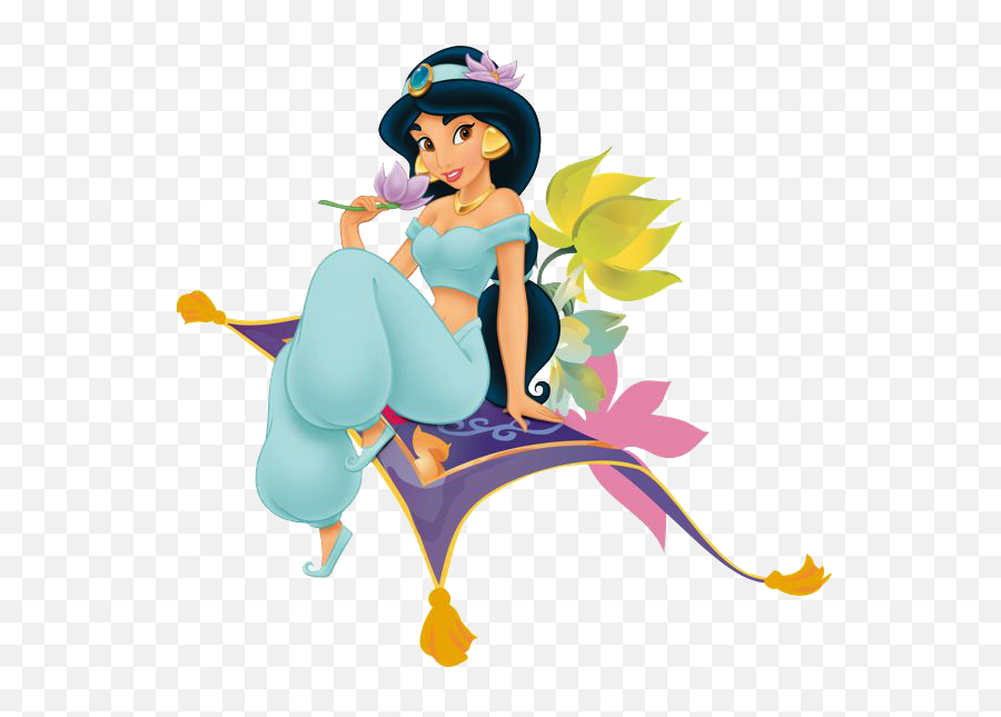 Princess Jasmine - Princess Jasmine On Magic Carpet,Princess Jasmine Png