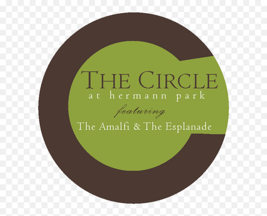Houston Museum District Apartments The Circle - Circle At Hermann Park Logo Png,Circle Logo