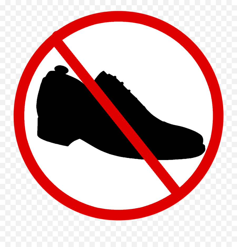 Shoes Off Png Transparent Offpng Images Pluspng - No Shoes Clip Art,Shoes Clipart Png