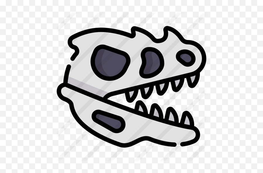 Dinosaur Skull - Free Dino Icons Transparent Png,Dinosaur Skull Png