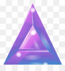 Hexagon Purple Crystal Transparent Png U0026 Svg Vector - Language