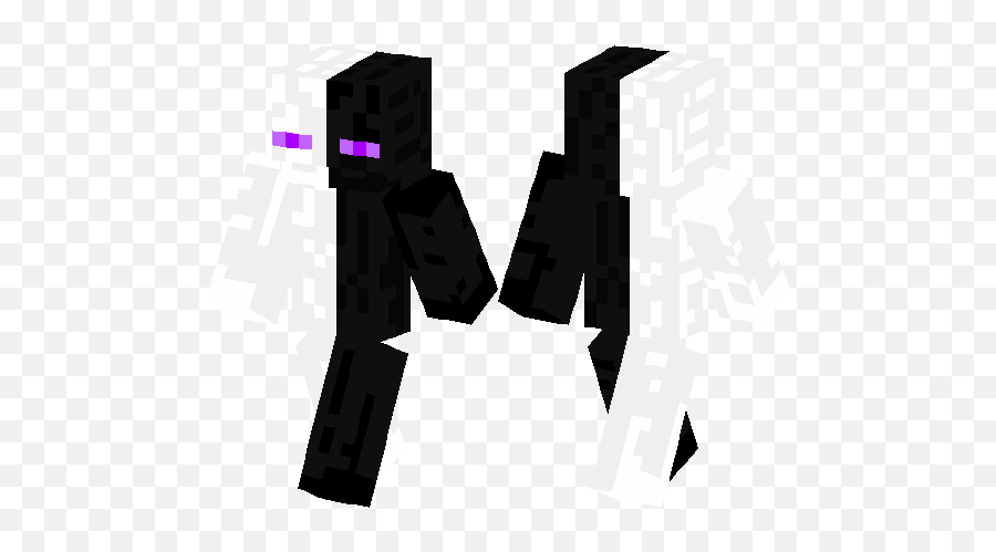 Download Minecraft - Ender Man Minecraft Skin PNG Image with No