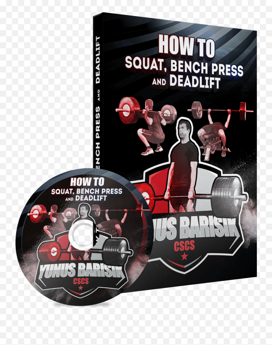 How To Squat Bench Press And Deadlift - Optical Disc Png,Deadlift Icon