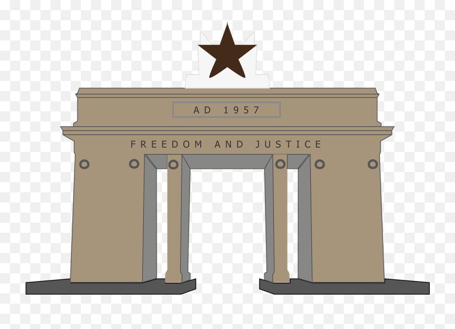 Independence Arch Accra - Ghana Independence Arch Vector Png,Independence Png