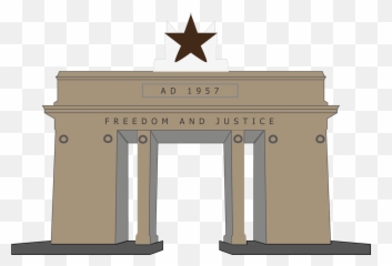 Independence Arch Accra - Ghana Independence Arch Vector Png,Independence Png