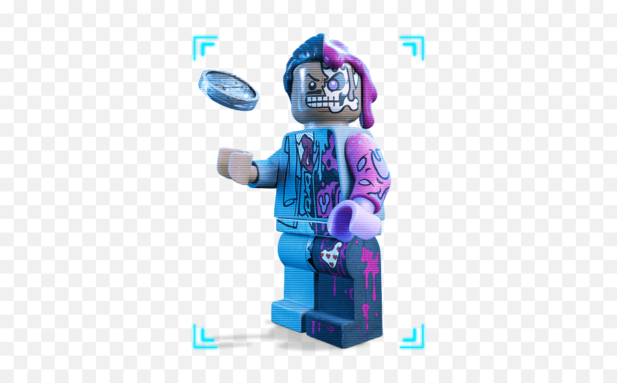 Png Double - Lego Batman Movie Two Face,Batman Face Png