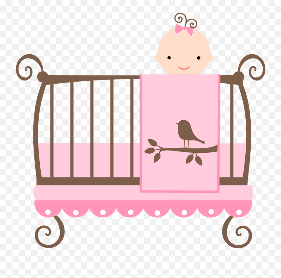 Baby Crib Clipart Png - Baby Crib Clipart,Crib Png