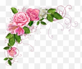Flower Border Free Photo Png - Vector Art
