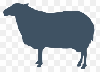 Sheep Vector Graphics Goat Silhouette Royalty - Free Sheep Sheep Silhouette Png,Sheep Png