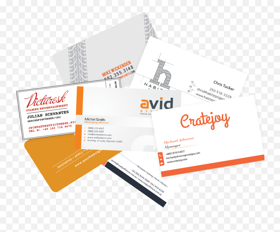Business - Complimentary Cards Png,Business Cards Png