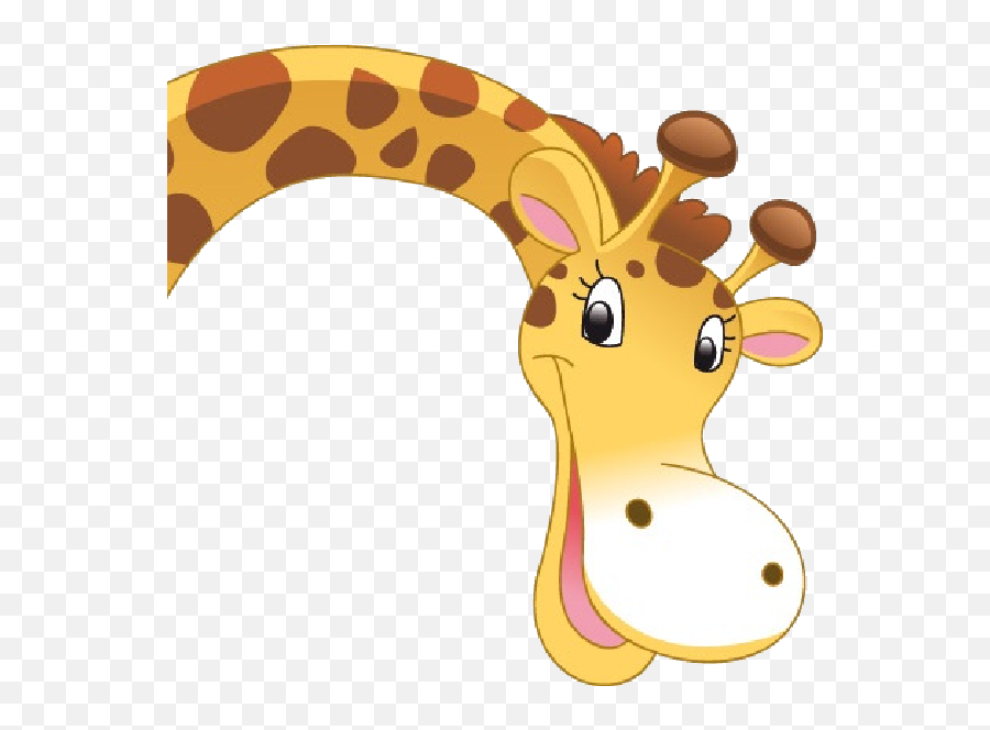 Friend Clipart Giraffe - Cute Giraffe Clip Art Png,Giraffe Transparent Background