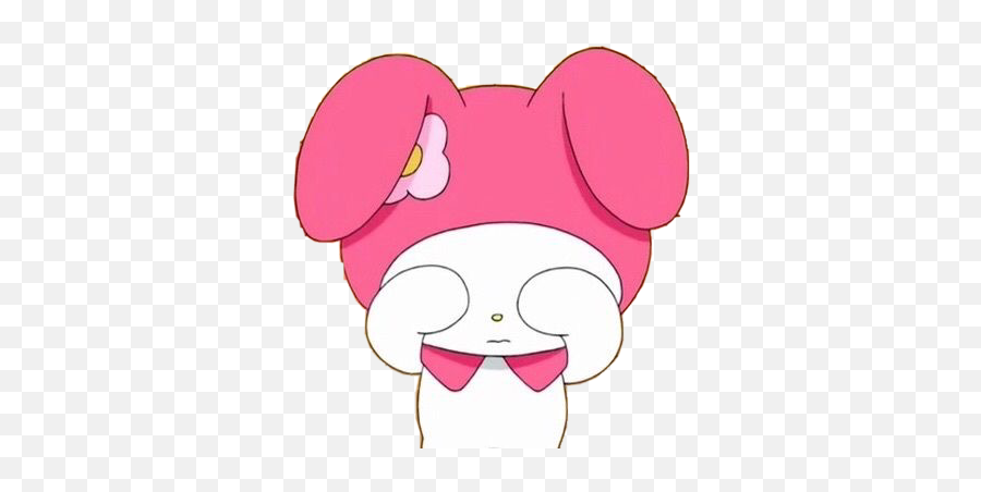 Melody Mymelody Sad Crying Sanrio - Crying My Melody Sad Png,My Melody ...