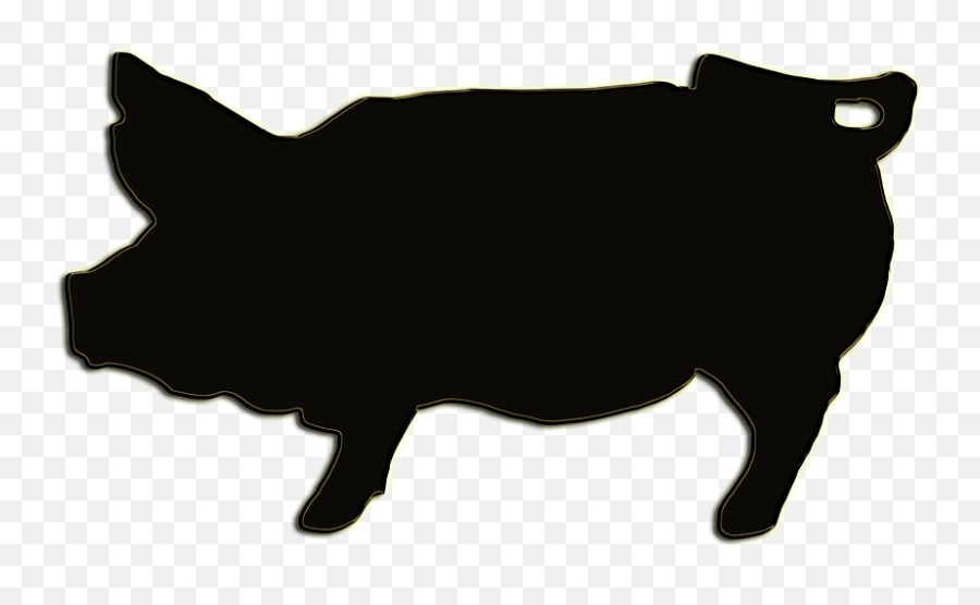 Pig Silhouette 26 Buy Clip Art - Transparent Background Boar Png,Pig Transparent