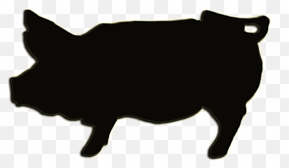 Pig Silhouette 26 Buy Clip Art - Transparent Background Boar png