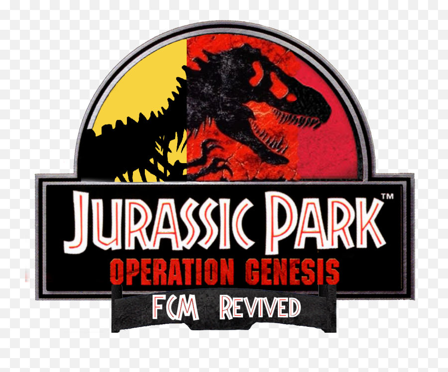 Jurassic Park Fcm Revived Mod - Label Png,Jurassic World Evolution Logo