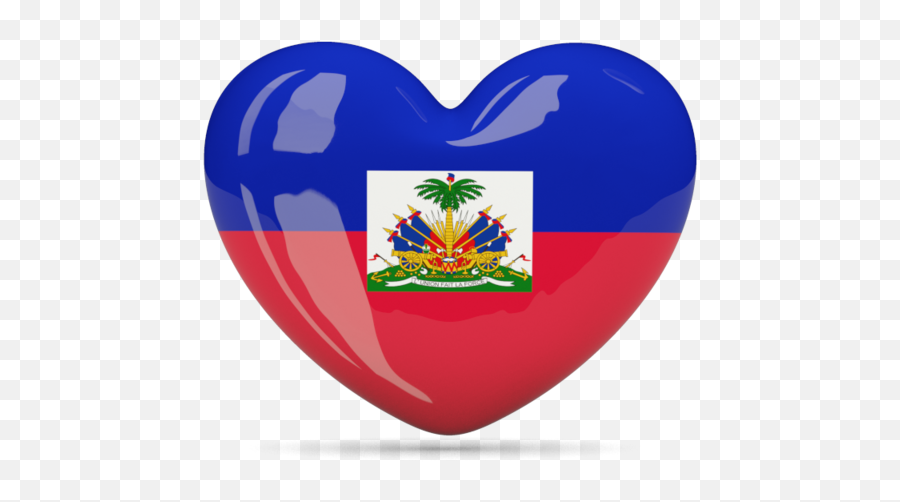 Haiti Flag Png 2 Image - Haiti Heart Flag,Haiti Flag Png