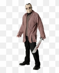 Adult Jason Voorhees Halloween Costume - Jason Costume Png,Jason Vorhees Png