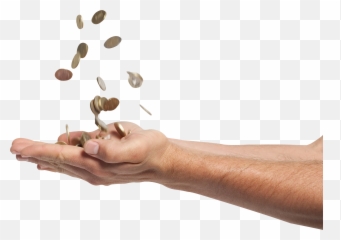 Falling Money High Quality Png - 2 Hand With Money Png,Hand With Money Png