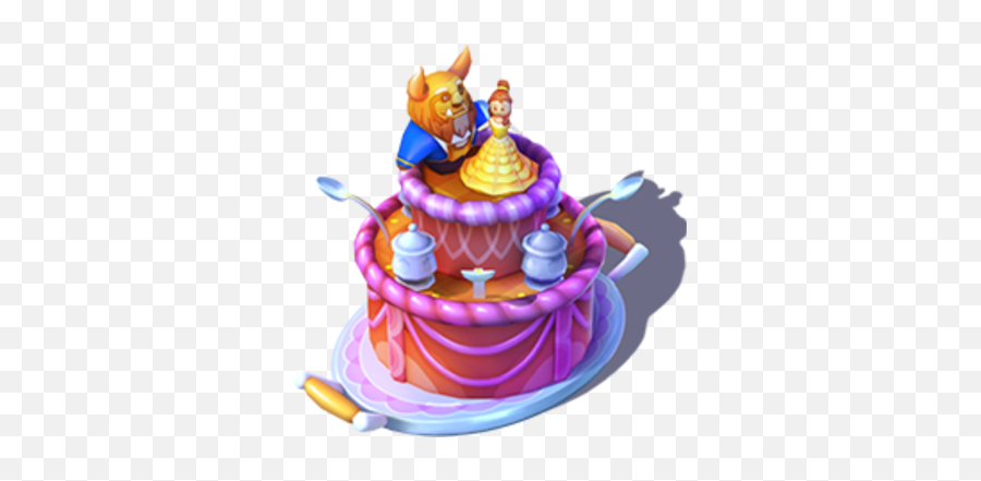 Beauty And The Beast Float Disney Magic Kingdoms Wiki Fandom - Cake Decorating Png,Beauty And The Beast Png