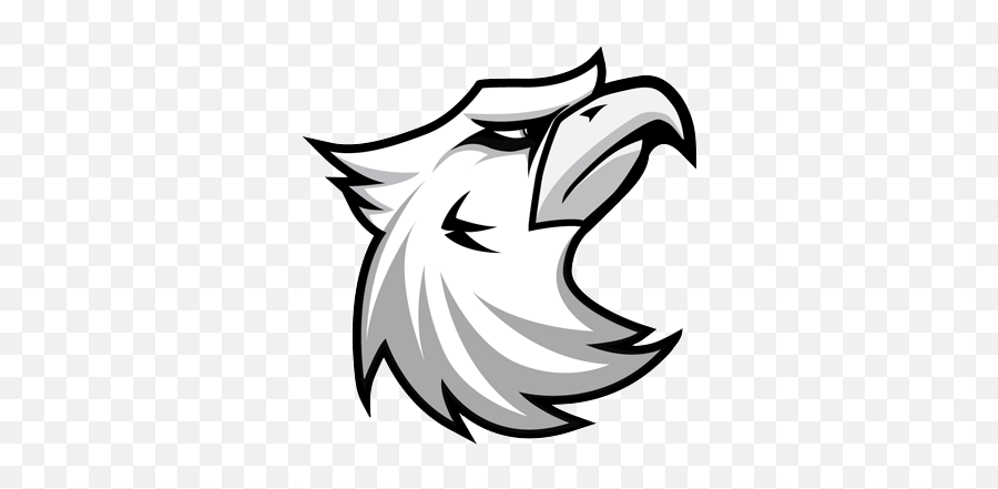 Proud Cartoon Uncolored Eagle Head Tattoo Design - Sketsa Gambar Kepala Garuda Png,Eagle Head Logo