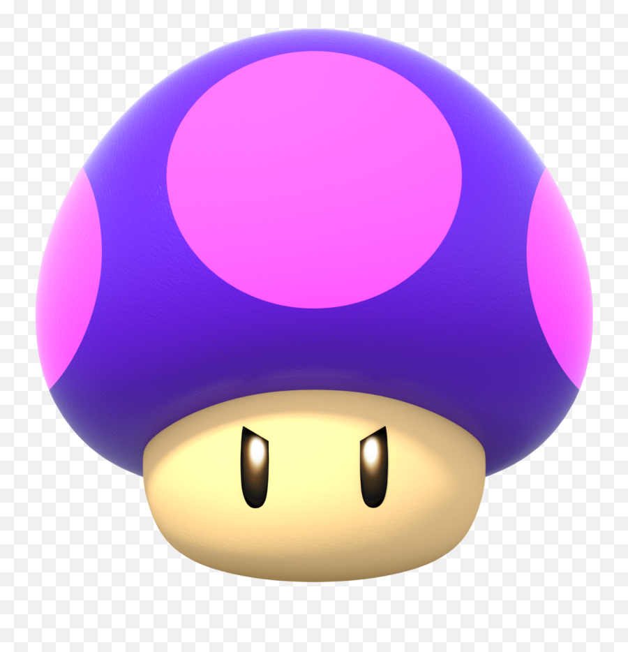 Poison Mushroom - Super Mario Wiki The Mario Encyclopedia Super Mario Poison Mushroom Png,Mushroom Transparent Background