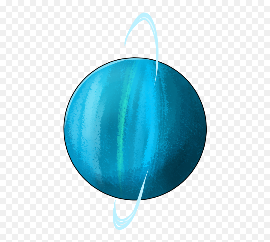 Planet Uranus Clip Art - Uranus Planet Png Hd,Pluto Transparent Background