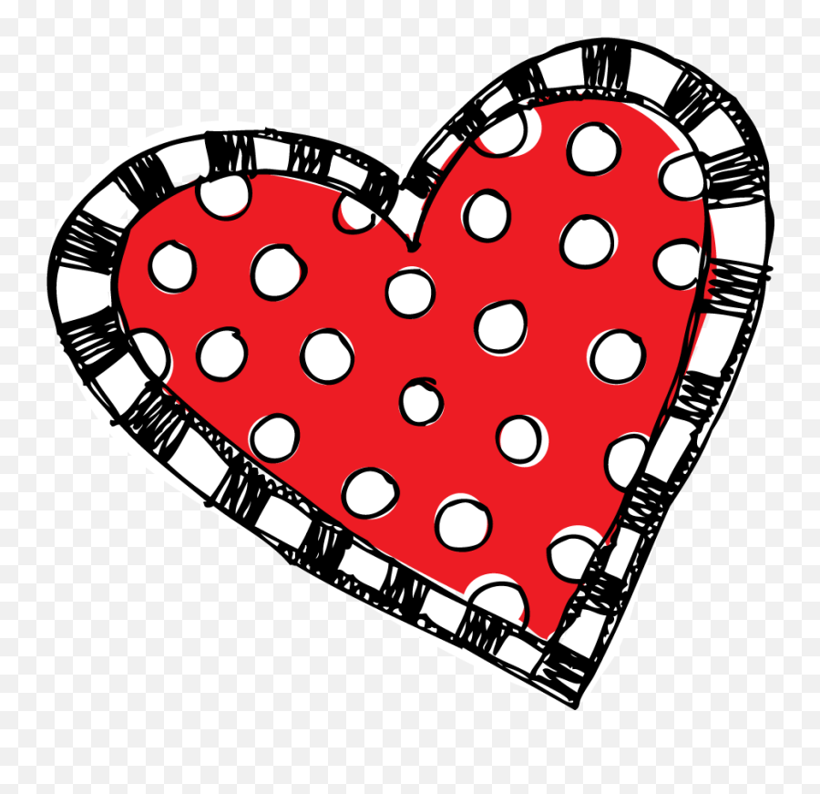 Library Of Polka Dot Heart Jpg Freeuse - Write The Room Valentines Day Png,Gold Dots Png