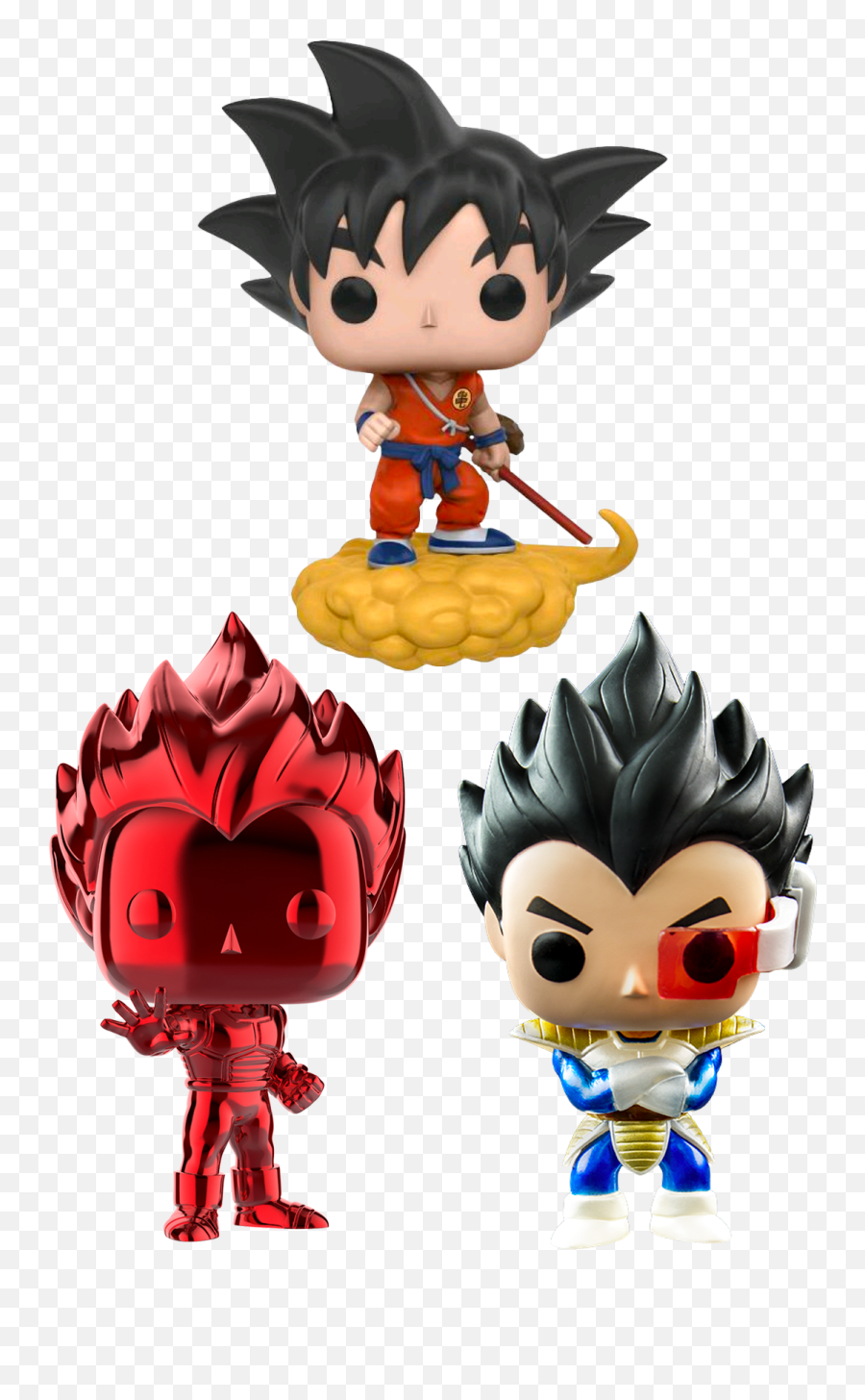 Goku Hair Png - Goku And Nimbus Funko Pop,Goku Hair Transparent