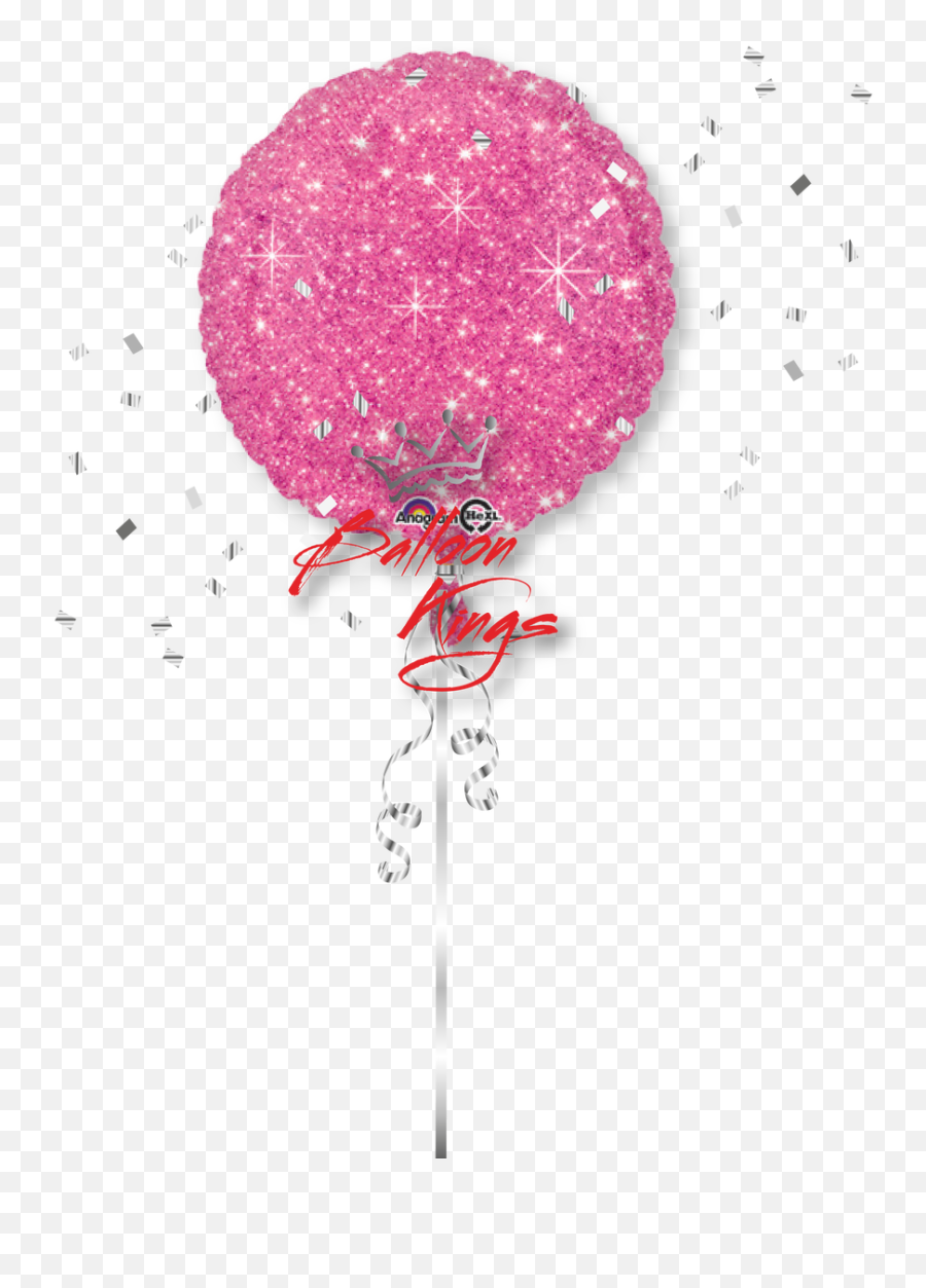 Pink Glitter Balloon Png - Pink Glitter Balloon Png,Pink Glitter Png