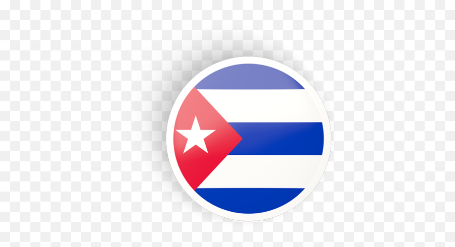 Of Flag Cuba - Cuba Flag Button Png,Cuba Flag Png