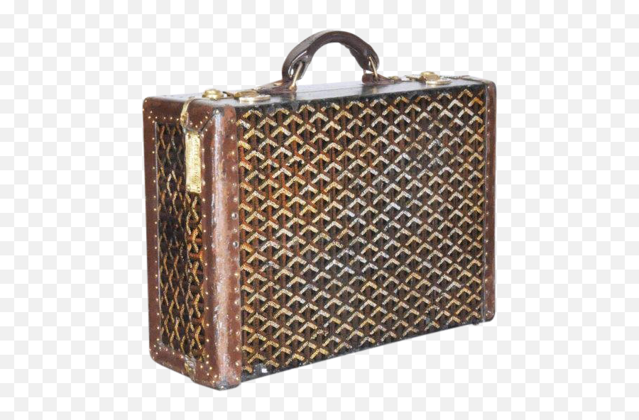 19th Century Traditional Goyard - Goyard Suitcase Png,Goyard Logo