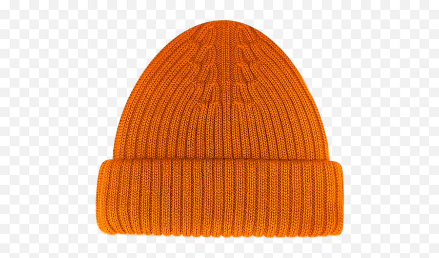 Merino Wool Hat Orange - Beanie Png,Beanie Transparent