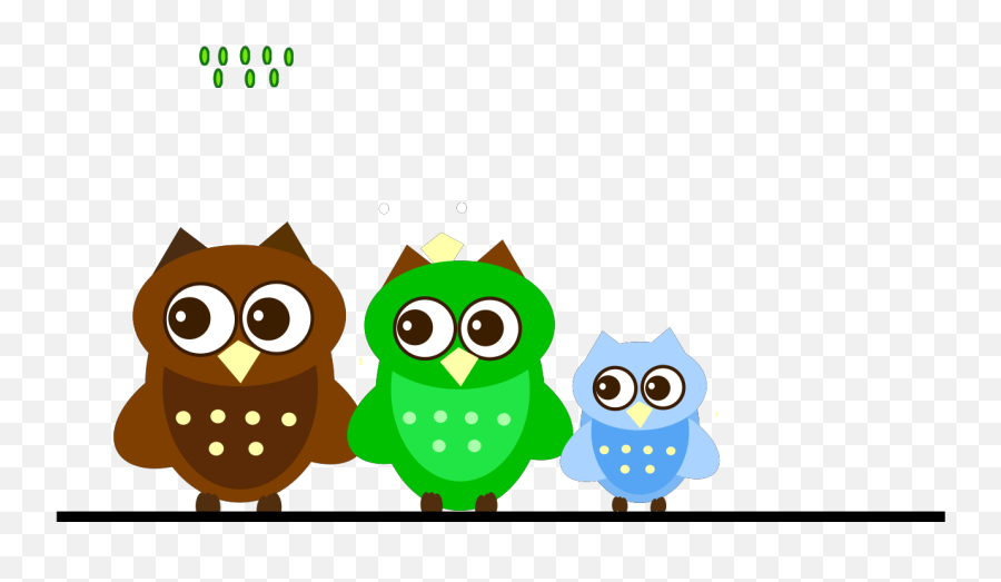 Family Owl Svg Vector Clip Art - Svg Clipart Portable Network Graphics Png,Owl Clipart Png