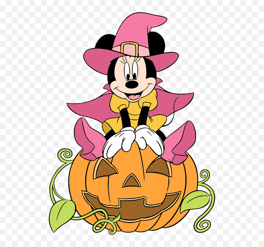 Disney Halloween Clip Art Galore - Mickey Mouse Png,Cute Pumpkin Png