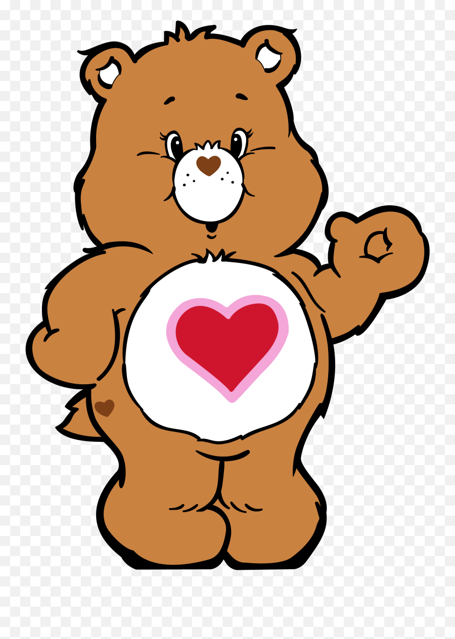 Care Bears - Tenderheart Bear Care Bear Png,Care Bear Png