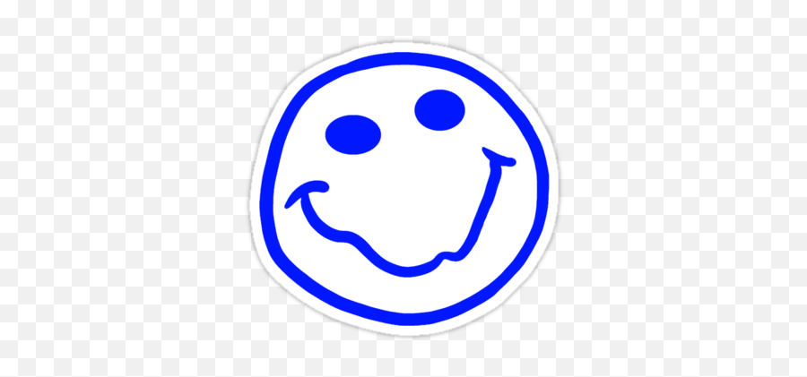 Blue Smiley Face Png Clipart Panda Free Images - Transparent Nirvana Smiley Face,Panda Face Png