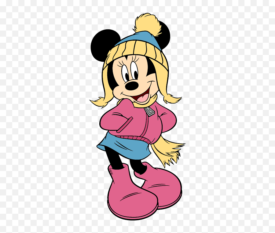 Disney Winter Png U0026 Free Winterpng Transparent - Minnie Mouse Winter Outfit,Winter Png