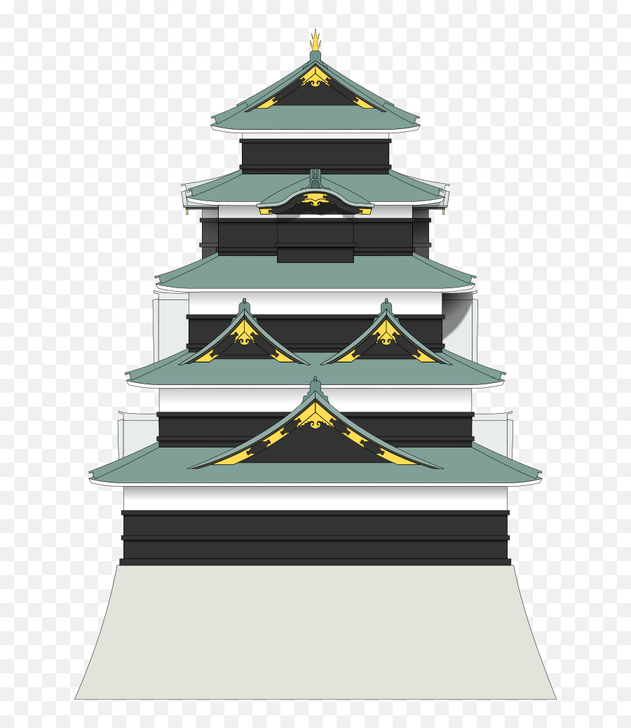 Castle Tower Png - Edo Castle Keep Tower Christmas Tree Pagoda,Castle Tower Png