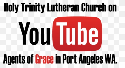 Htlc Youtube - Logofullcolor Holy Trinity Lutheran Church Vertical Png,Youtube Logo Font