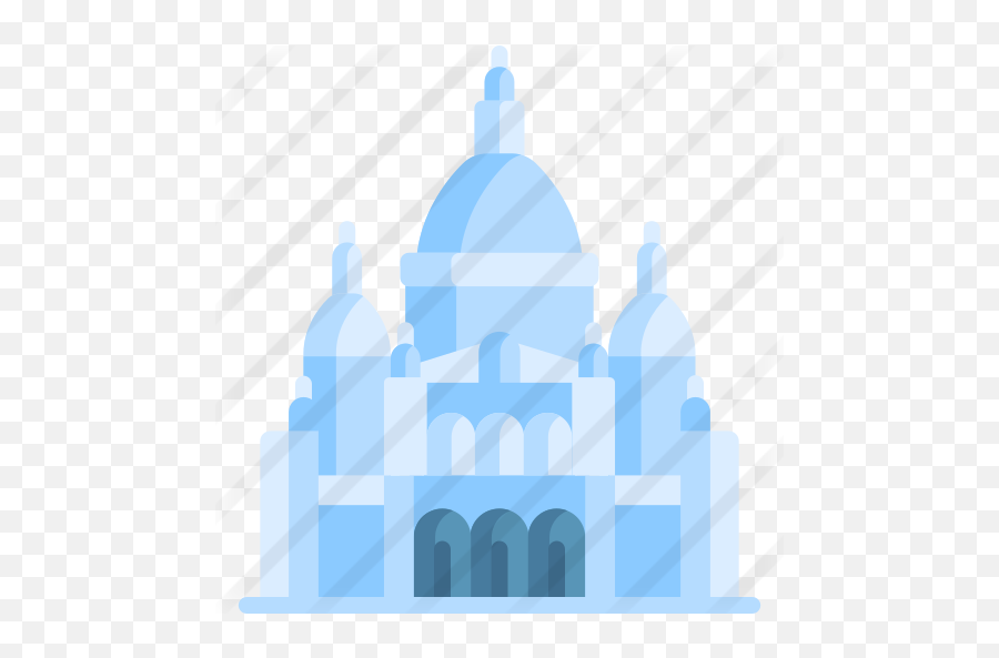 Sacre Coeur - Free Monuments Icons Dome Png,Coeur Png