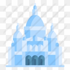Sacre Coeur - Free Monuments Icons Dome Png,Coeur Png