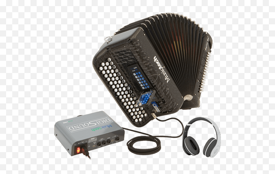 Musictech Dual Link Digital Box - Chromatic Accordion Fisarmonica Elettronica Png,Accordion Png