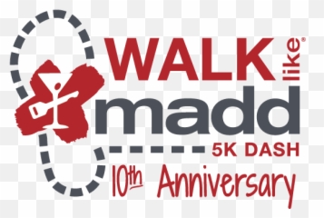 Greyreddash 10th Anniv Logo - PNG u2013 MADD Nebraska State Office Mothers Against Drunk Driving