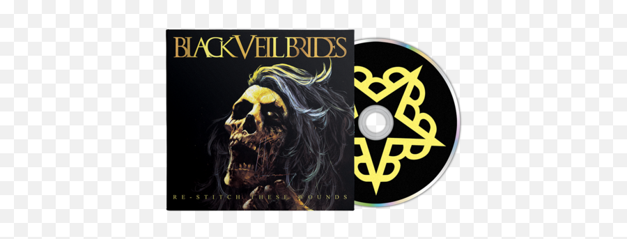 I See Stars - Black Veil Brides Re Stitch These Wounds Png,I See Stars Logo