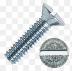 Screw Png Image - Flat Screw Png,Screw Png