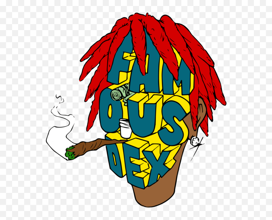 Famous Dex Cartoon Wallpapers - Top Free Famous Dex Cartoon Famous Dex  Cartoon Png,Mixtape Background Graphics Png - free transparent png images -  