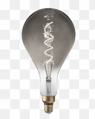 Download Led Edison Old Filament - Light Bulb Png
